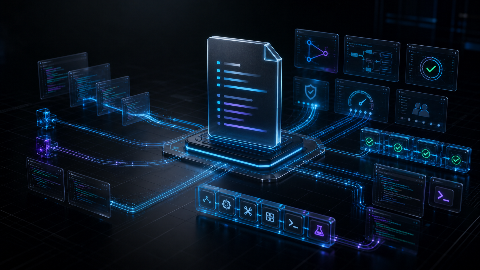 AGENTS.md control room coordinating Codex, Claude Code, Cursor, and CI